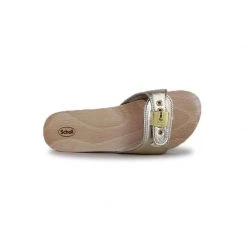 SCHOLL Mules Pour Femme Pescura Flat Gold -Chaussures Femme Soldes pescura flat 4