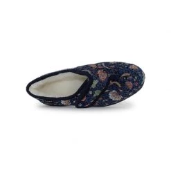 FARGEOT Chaussons Fourrés Pour Femme Tanzanite -Chaussures Femme Soldes tanzanite 4